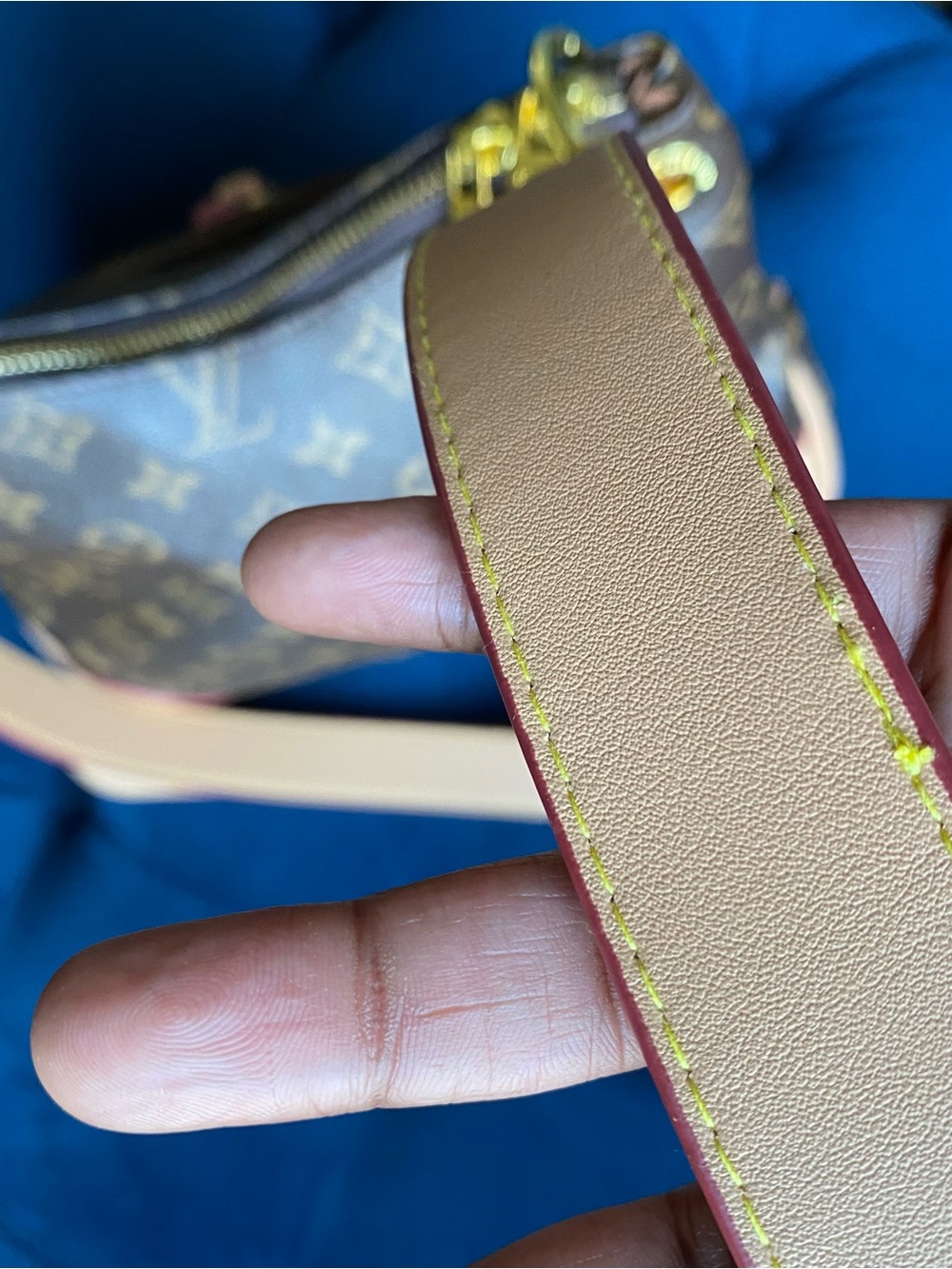 FASHION DESIGNER INSPIRED MONOGRAM SHOULDER BAG - Picture 11 of 16